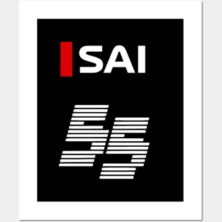 SAI - Sainz F1 TV Graphic Posters and Art